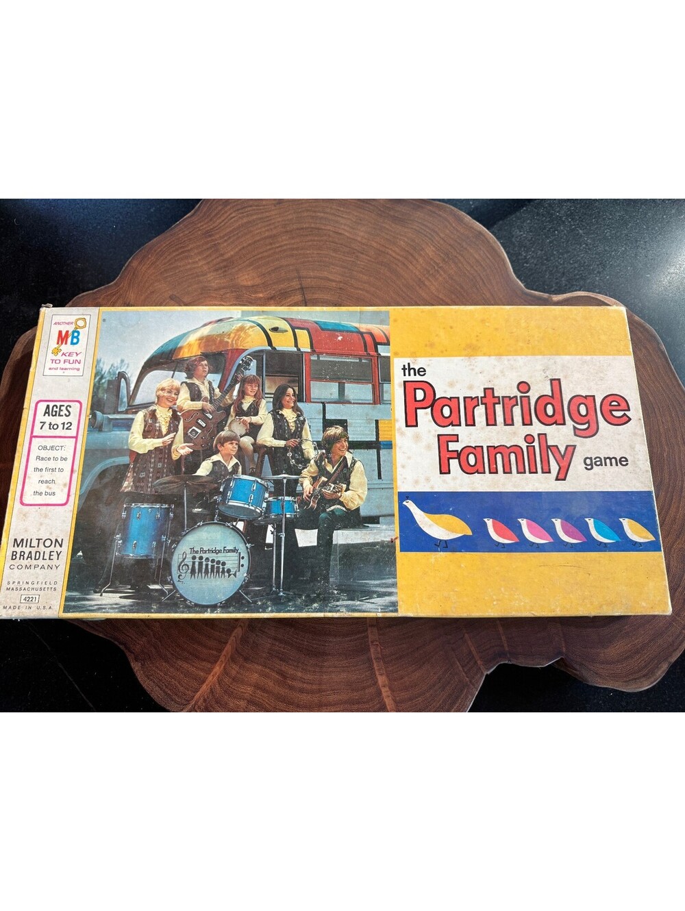 Vintage 1971 The Partridge Family Board Game – 100% COMPLETE – Milton Bradley